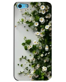 Чохол для iPhone 5c з картинкою «Гілка дрібних білих квітів» Чохол для iPhone 5c з картинкою «Гілка дрібних білих квітів»