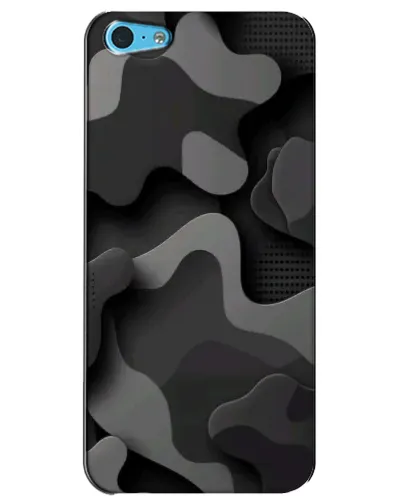 Чохол для iPhone 5c з картинкою «Темний абстрактний камуфляж» Чохол для iPhone 5c з картинкою «Темний абстрактний камуфляж»