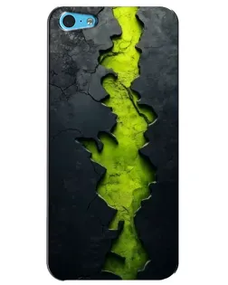 Чохол для iPhone 5c з картинкою «Салатовий розлом скелі» Чохол для iPhone 5c з картинкою «Салатовий розлом скелі»
