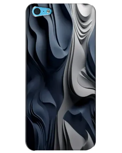 Чохол для iPhone 5c з картинкою «Об'ємні сині складки» Чохол для iPhone 5c з картинкою «Об'ємні сині складки»