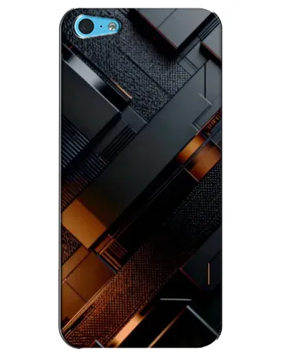 Чохол для iPhone 5c з картинкою «Чорні геометричні блоки» Чохол для iPhone 5c з картинкою «Чорні геометричні блоки»