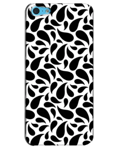 Чохол для iPhone 5c з картинкою «Контрастні чорні краплі» Чохол для iPhone 5c з картинкою «Контрастні чорні краплі»