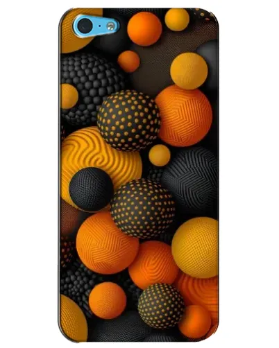 Чохол для iPhone 5c з картинкою «Об'ємні помаранчеві сфери» Чохол для iPhone 5c з картинкою «Об'ємні помаранчеві сфери»