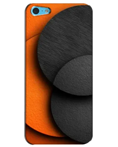 Чохол для iPhone 5c з картинкою «Геометрія помаранчевих кіл» Чохол для iPhone 5c з картинкою «Геометрія помаранчевих кіл»