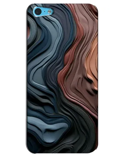 Чохол для iPhone 5c з картинкою «Кольорові хвилі каньйону» Чохол для iPhone 5c з картинкою «Кольорові хвилі каньйону»