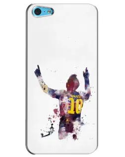 Чехол для iPhone 5c с картинкой «Акварельный Месси Барселона» Чехол для iPhone 5c с картинкой «Акварельный Месси Барселона»