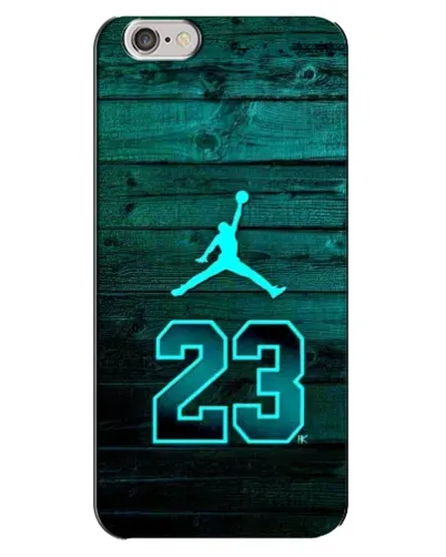 Чехол для iPhone 6 Plus / 6s Plus с картинкой «Jordan Cyan 23»