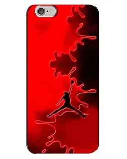 Чехол для iPhone 6 Plus / 6s Plus с картинкой «Jordan Red Smoke»