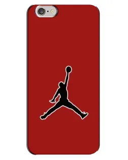 Чехол для iPhone 6 Plus / 6s Plus с картинкой «Jordan Red Back»