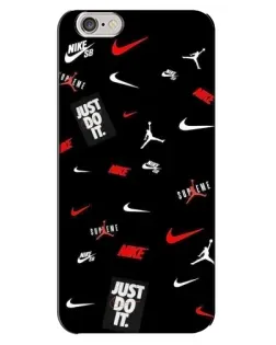 Чехол для iPhone 6 Plus / 6s Plus с картинкой «Nike Mix Pattern»