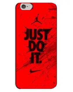 Чехол для iPhone 6 Plus / 6s Plus с картинкой «Nike Just Do It»
