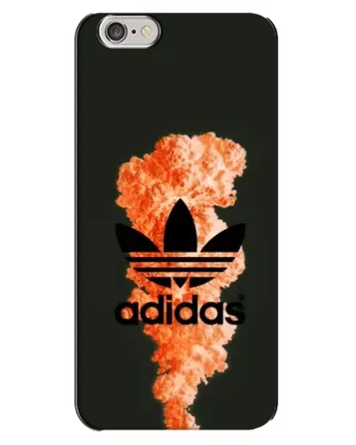 Чехол для iPhone 6 Plus / 6s Plus с картинкой «Оранжевый дым Adidas»