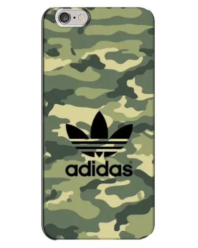 Чехол для iPhone 6 Plus / 6s Plus с картинкой «Милитари стиль Adidas»