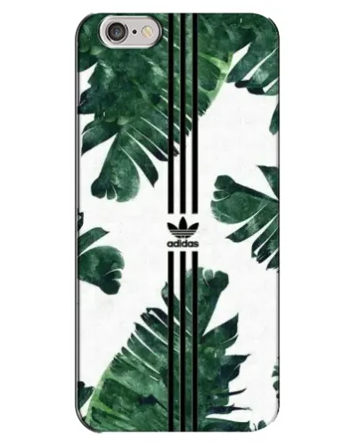 Чехол для iPhone 6 Plus / 6s Plus с картинкой «Пальмовые листья адидас»