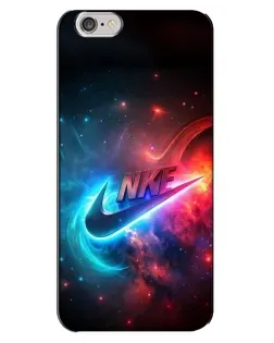 Чехол для iPhone 6 Plus / 6s Plus с картинкой «Огненный логотип Nike»