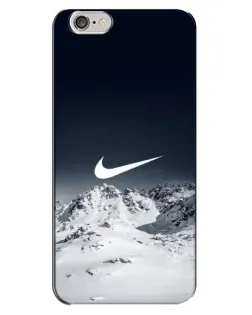 Чехол для iPhone 6 Plus / 6s Plus с картинкой «Nike — зимние горы»