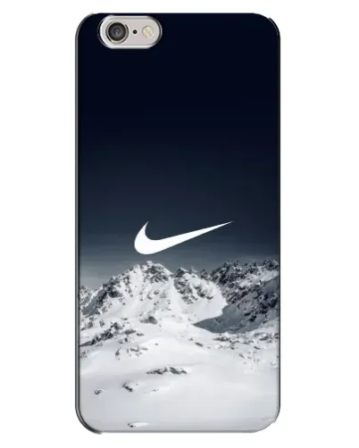 Чехол для iPhone 6 Plus / 6s Plus с картинкой «Nike — зимние горы» Чехол для iPhone 6 Plus / 6s Plus с картинкой «Nike — зимние горы»