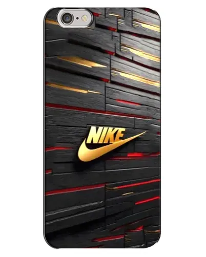 Чехол для iPhone 6 Plus / 6s Plus с картинкой «Золотой Nike на металле» Чехол для iPhone 6 Plus / 6s Plus с картинкой «Золотой Nike на металле»
