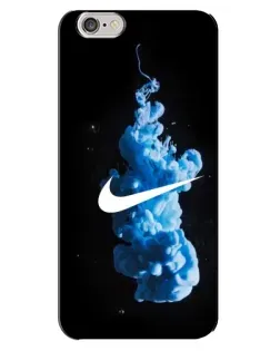 Чехол для iPhone 6 Plus / 6s Plus с картинкой «Nike и синий дым»