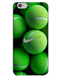 Чехол для iPhone 6 Plus / 6s Plus с картинкой «Теннисные мячи Найк»