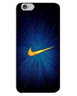 Чехол для iPhone 6 Plus / 6s Plus с картинкой «Синий пульс Nike»