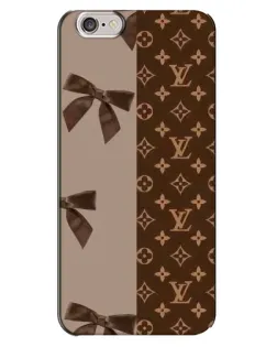 Чехол для iPhone 6 Plus / 6s Plus с картинкой «Louis Vuitton — банты» Чехол для iPhone 6 Plus / 6s Plus с картинкой «Louis Vuitton — банты»