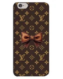 Чехол для iPhone 6 Plus / 6s Plus с картинкой «LV с бантом» Чехол для iPhone 6 Plus / 6s Plus с картинкой «LV с бантом»