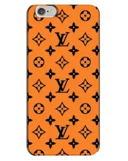 Чехол для iPhone 6 Plus / 6s Plus с картинкой «Оранжевый стиль LV» Чехол для iPhone 6 Plus / 6s Plus с картинкой «Оранжевый стиль LV»