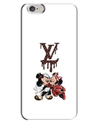 Чехол для iPhone 6 Plus / 6s Plus с картинкой «LV и Микки Маус»