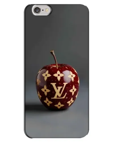 Чехол для iPhone 6 Plus / 6s Plus с картинкой «Красное яблоко LV»