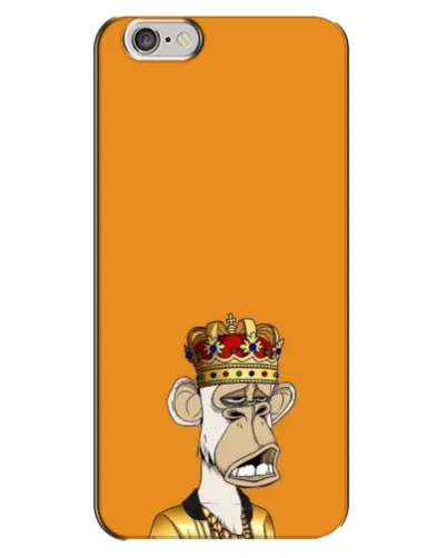 Чехол для iPhone 6 Plus / 6s Plus с картинкой «Золотая обезьяна Bored Ape» Чехол для iPhone 6 Plus / 6s Plus с картинкой «Золотая обезьяна Bored Ape»