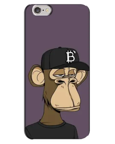 Чехол для iPhone 6 Plus / 6s Plus с картинкой «Bored Ape в кепке» Чехол для iPhone 6 Plus / 6s Plus с картинкой «Bored Ape в кепке»