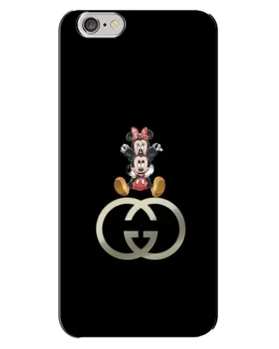 Чехол для iPhone 6 Plus / 6s Plus с картинкой «Минни Маус на лого»