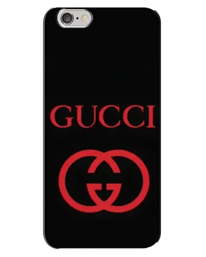 Чехол для iPhone 6 Plus / 6s Plus с картинкой «Gucci — красный логотип»