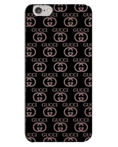 Чехол для iPhone 6 Plus / 6s Plus с картинкой «Классическая монограмма Gucci»