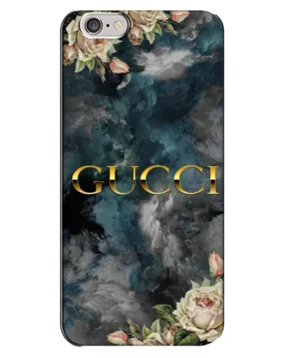 Чехол для iPhone 6 Plus / 6s Plus с картинкой «Абстрактные цветы Gucci»