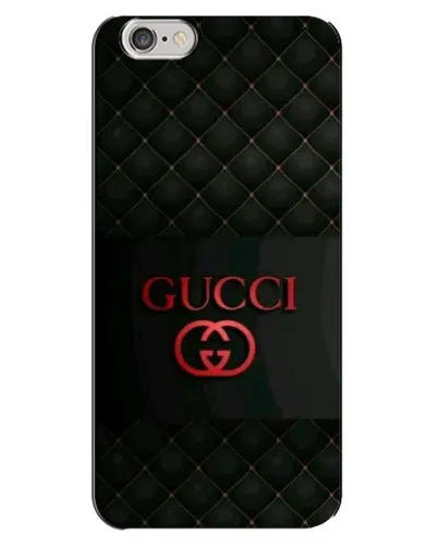 Чехол для iPhone 6 Plus / 6s Plus с картинкой «Gucci — стеганый черный»
