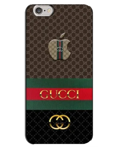 Чехол для iPhone 6 Plus / 6s Plus с картинкой «Gucci — брендированный десерт»