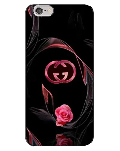 Чехол для iPhone 6 Plus / 6s Plus с картинкой «Gucci — неоновая роза»
