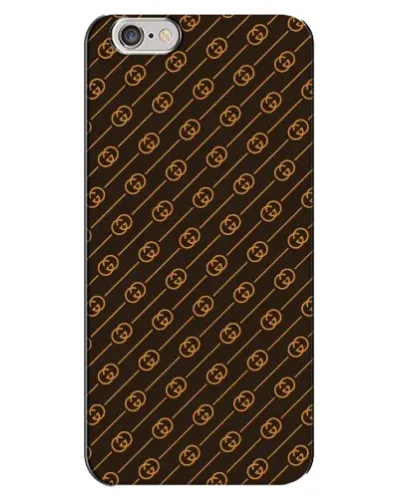 Чехол для iPhone 6 Plus / 6s Plus с картинкой «Gucci — золотые диагонали»