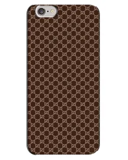 Чехол для iPhone 6 Plus / 6s Plus с картинкой «Gucci — шоколадная сетка» Чехол для iPhone 6 Plus / 6s Plus с картинкой «Gucci — шоколадная сетка»