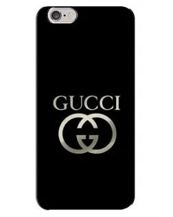 Чехол для iPhone 6 Plus / 6s Plus с картинкой «Gucci — золото на черном» Чехол для iPhone 6 Plus / 6s Plus с картинкой «Gucci — золото на черном»