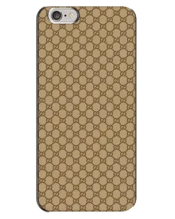 Чехол для iPhone 6 Plus / 6s Plus с картинкой «Gucci — классический беж» Чехол для iPhone 6 Plus / 6s Plus с картинкой «Gucci — классический беж»
