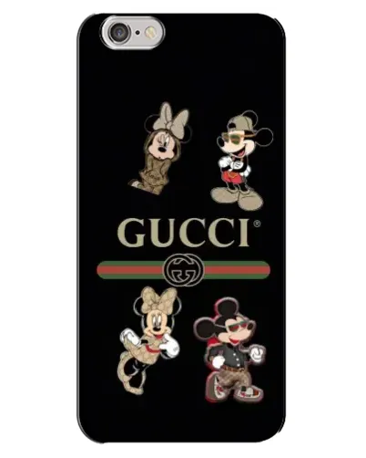 Чехол для iPhone 6 Plus / 6s Plus с картинкой «Gucci — герои Disney и монограмма» Чехол для iPhone 6 Plus / 6s Plus с картинкой «Gucci — герои Disney и монограмма»