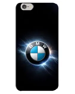 Чехол для iPhone 6 Plus / 6s Plus с картинкой «BMW — неоновое сияние»