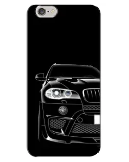 Чехол для iPhone 6 Plus / 6s Plus с картинкой «Темный силуэт BMW»