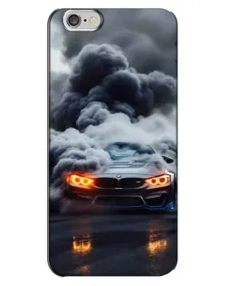 Чехол для iPhone 6 Plus / 6s Plus с картинкой «BMW в дыму»