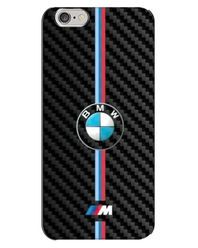 Чехол для iPhone 6 Plus / 6s Plus с картинкой «Эмблема BMW и карбон»