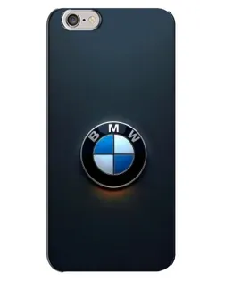 Чехол для iPhone 6 Plus / 6s Plus с картинкой «Логотип BMW — минимализм»
