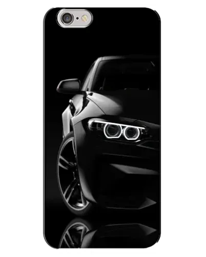 Чехол для iPhone 6 Plus / 6s Plus с картинкой «Черная BMW — профиль» Чехол для iPhone 6 Plus / 6s Plus с картинкой «Черная BMW — профиль»